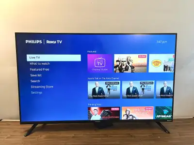 Philips Roku TV 43 inches, View more