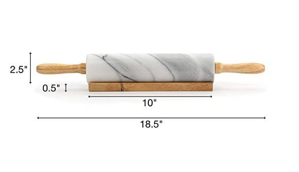 Kitchen Marble Rolling Pin with Stand in Kitchen & Dining Wares in City of Toronto - Image 4