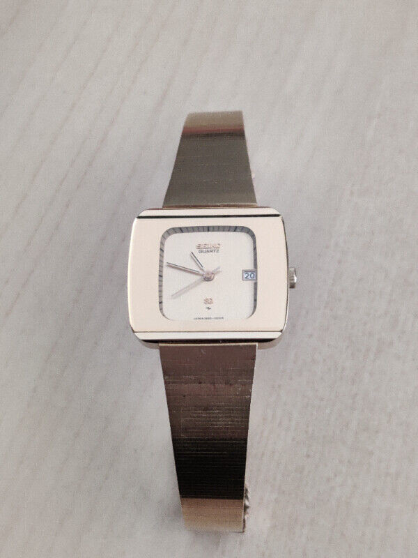 Seiko SQ Quartz Day Date Ladies Women Watch w/ New Battery | Jewellery &  Watches | Calgary | Kijiji