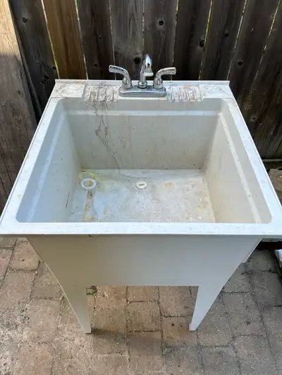 Laundry Tub with Faucet, View more