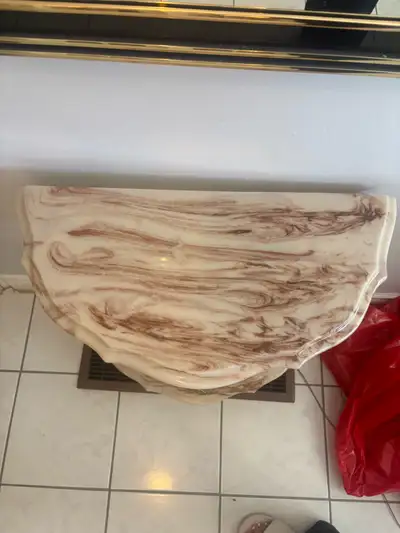 Vintage Marble Console Table, View more