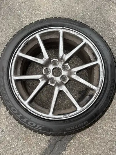 Size: 235/45/R18 Vehicle: Tesla 3 Brand: Pirelli DOT: 1119 Price: $1025 including the Tesla rims and...