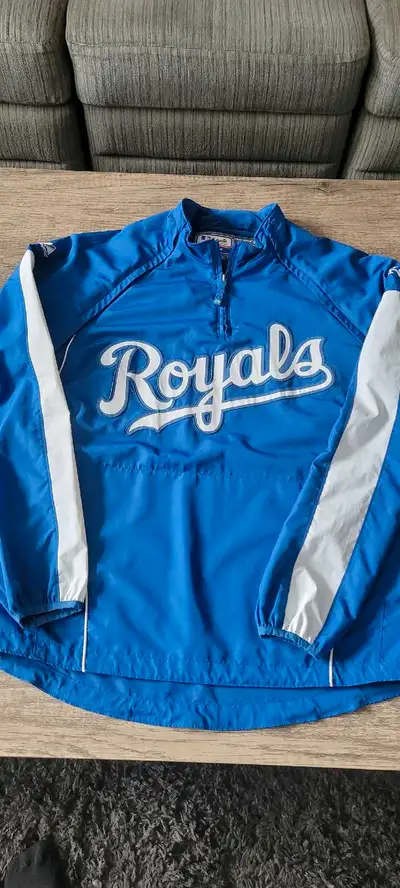 KC Royals Majestic Baseball Jacket, View more