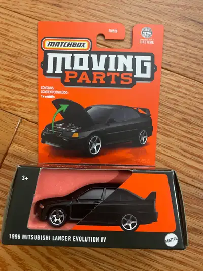 Matchbox Moving Parts Mitsubishi evolution, View more