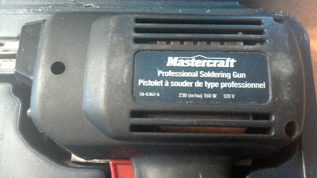 Pistolet à souder 150 watts Mastercraft (211021) dans Outils à main  à Laval/Rive Nord - Image 3