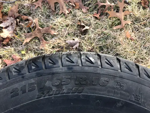 4x pneus d’hiver Michelin X-Ice ❄215/65R16 + Rims 5x100mm in Tires & Rims in City of Montréal - Image 3