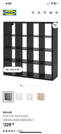 Large IKEA Cubbie shelf