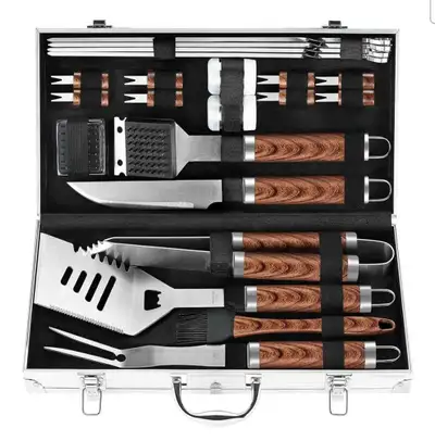 Brand New POLIGO 22Pcs BBQ Tools Set, View more