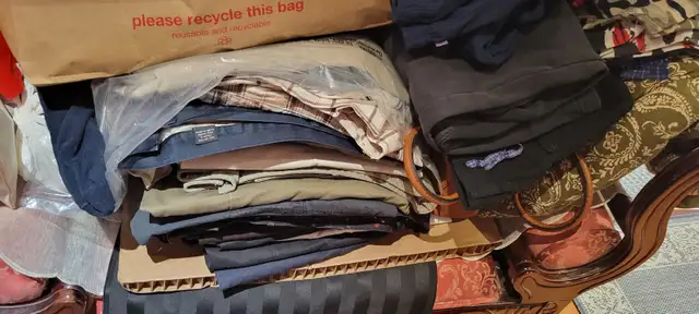 MEN'S WINTER CLOTHING- SWEAT, CAP,  AND LINED PANTS FOR SALE FRO in Men's in Mississauga / Peel Region - Image 5