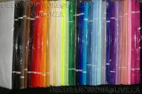 ORGANZA FABRIC BOLTS - Brand New - Any Color