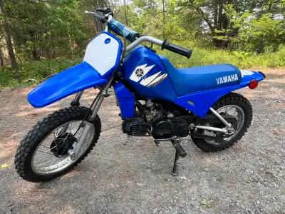 2005 Yamaha PW80 dirt bike for sale. Semi automatic (no clutch), takes straight gas (oil injected),...