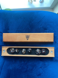 Wyrmwood dice box w/ set of metal dice