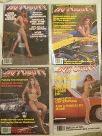 Classic AutoBuff 1980's magazines x 150 - Cars! Girls! Bikinis!
