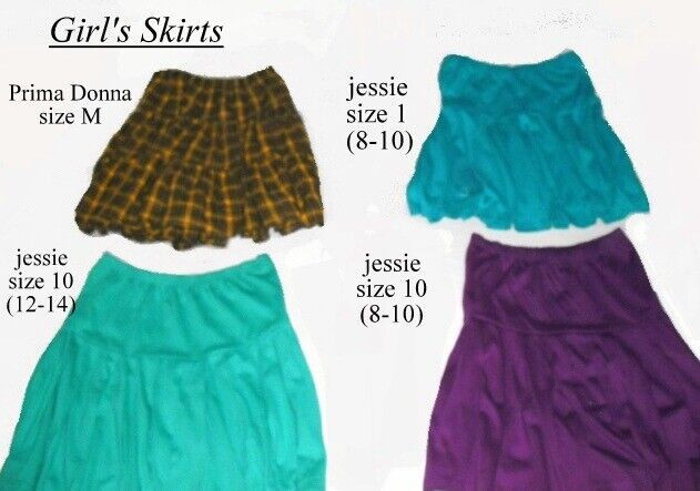 Skirts pleats, 3 Jessie, size 2@10,1@14 + Prima Donna M in Kids & Youth in City of Toronto