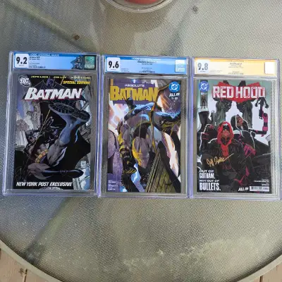 3 CGC Comics - ABSOLUTE BATMAN - 9.8, View more