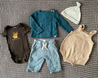 Gender neutral baby clothes lot - 3 months