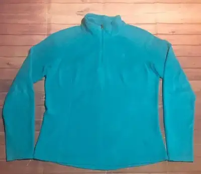 Womens The North Face Glacier Fleece 1/4 Zip Pullover Jacket M, View more