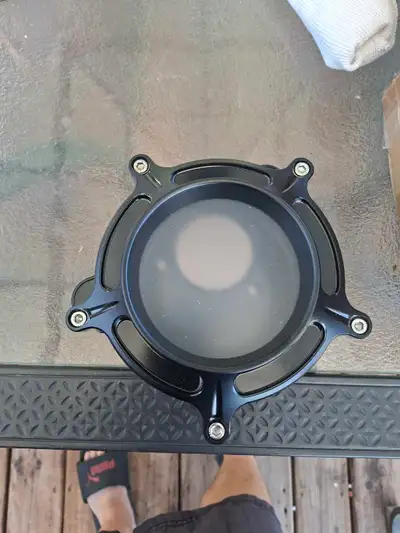 Brand new never install m8 harley air filter 80$ also have lots of parts for street glide ultra glid...