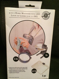 Magnifier 3 IN 1 with LED LIGHT 