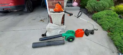Echo trimmer and Weedeater Blower, View more