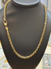 10K Solid Gold Franco Chain City of Toronto Toronto (GTA) Preview