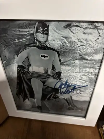 autographed Adam West, View more