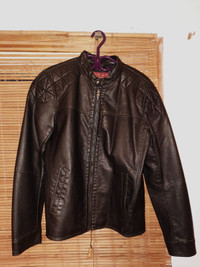 Jack and Jones Vintage Leather Jacket, Medium, Like New