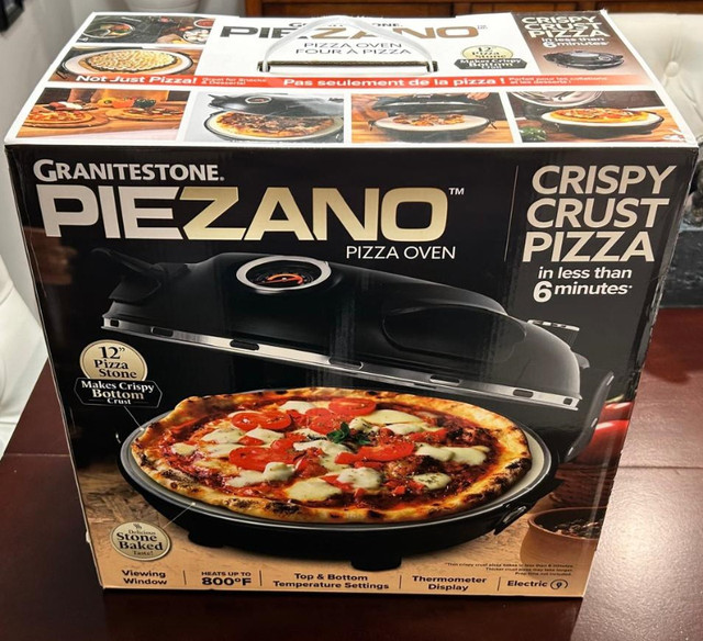 Piezano Pizza Oven Electric Pizza Oven Indoor/Outdoor in Toasters & Toaster Ovens in Mississauga / Peel Region