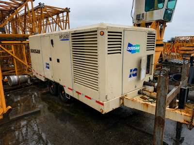 2014 Doosan 1600 CFM Diesel Scew Compressor, View more