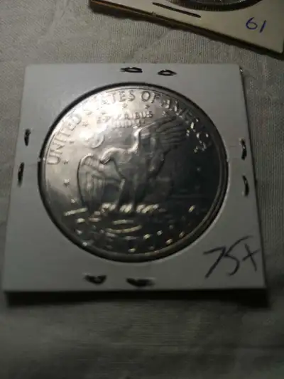 The 1972 D $1 Silver USA Eisenhower Dollar , View more