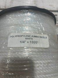 Spool of 1/4 “ rope polypropylene