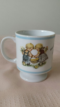 Cute Vintage Brownie Japan Rust Craft cup / mug