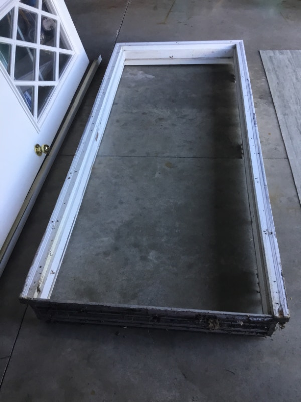 Steel door and storm door Windows, Doors & Trim Miramichi Kijiji