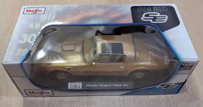 Maisto Pontiac Firebird Trans Am (Gold) - Sealed, View more