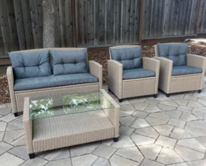 Brand new 4 piece rattan patio set Patio & Garden Furniture