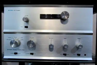 Vintage Dynaco SCA-35 Integrated Tube Amplifier and Matching FM1, View more