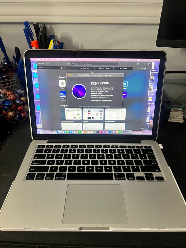 MacBook Pro (Retina 13-inch Early 2015) 3.1 GHz in Laptops in Mississauga / Peel Region