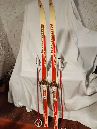 Cross Country Skis and poles , View more