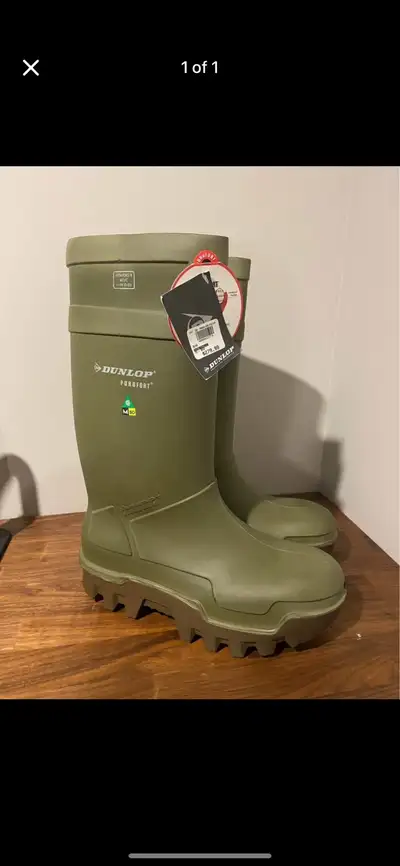 Men’s Dunlop PU Thermo+Extreme Cold Weather Rubber Work Boots, View more