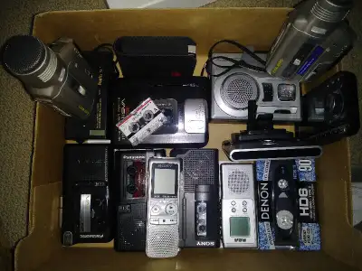 Recorders - analog or digital for all of your needs for school or work..or just hobby from 35$ to 60...