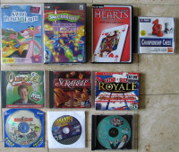 PC games, Assortment of PC games, vintage, collectibles