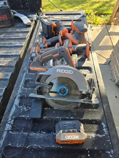 Ridgid Cordless power tools FOR SALE. Great value!, View more