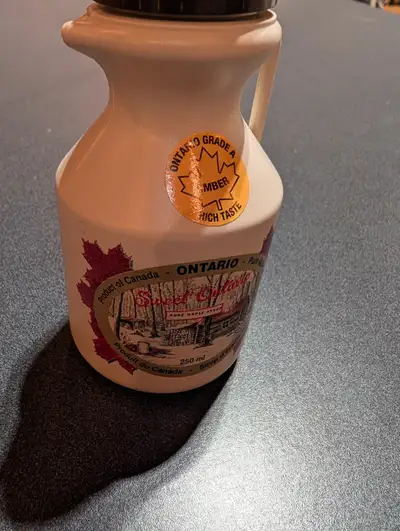Pure Maple Syrup, 250ml Bottles, $8 Each – Golden & Amber, View more