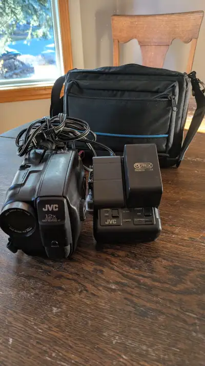 JVC COMPACT VHS CAMERA, View more