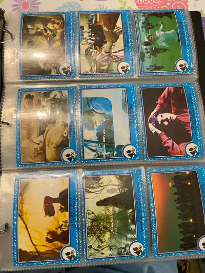 Vintage 1982 Topps E.T. Cards Mixed (151 Total), View more