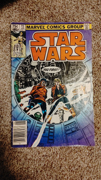 Low grade Star Wars #72 with Bounty Hunters Bossk & IG-88 