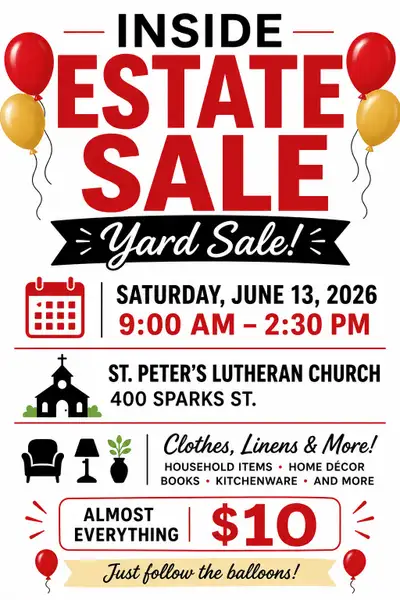 Estate Sale Today!, View more