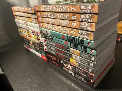 MANGA LOT - assorted volumes - new condition, View more