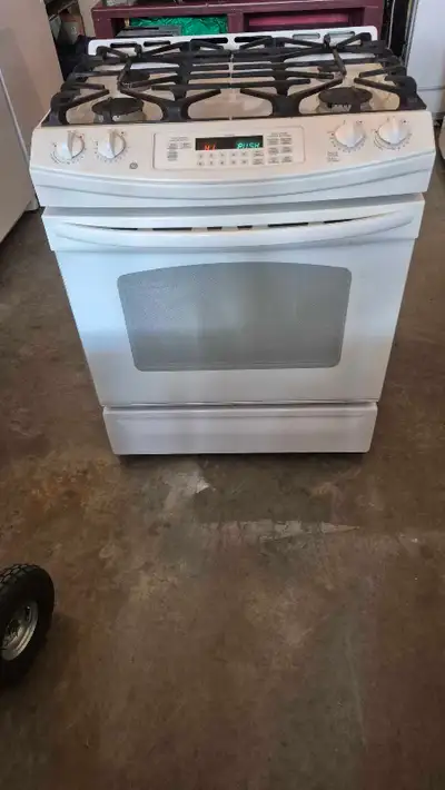 GE fully Gas stove include oven, View more