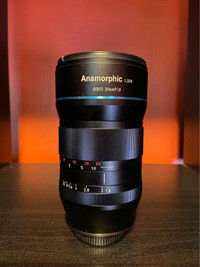 Sirui 35mm F1.8 Anamorphic (MFT and Sony E Mount) Lense
